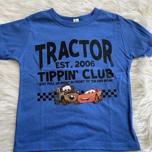 4T Cars tow mater t shirt